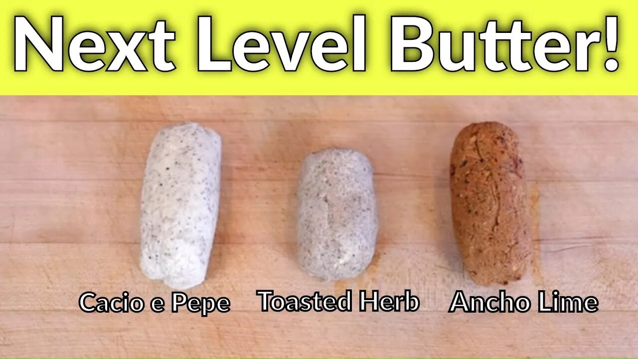 Compound Butter - 🧈 Three Different Flavors🧈 - Take Your Food to the Next Level