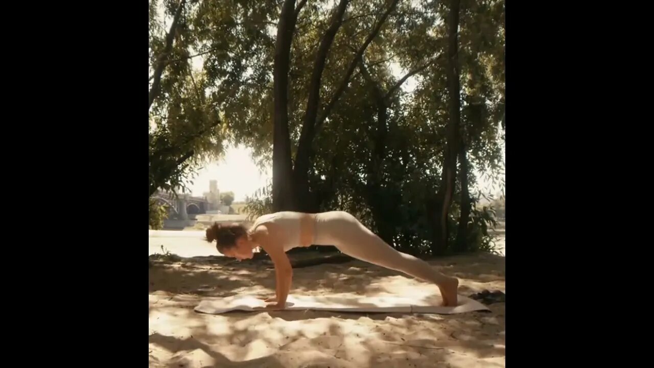 Yoga Woman | Outdoor Yoga #yoga #shorts #short #music #meditation #health #peace 30 Seconds #5