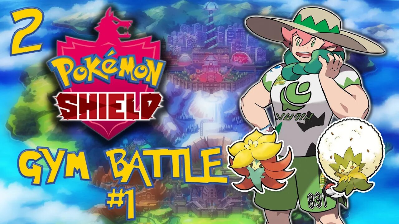 OUR FIRST GYM BATTLE VS MILO | Pokemon Shield Playthrough Nuzlocke Ep. 2 (LIVE)