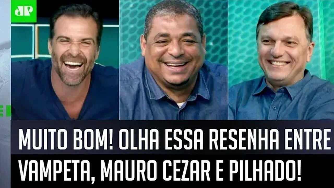 SENSACIONAL! Vampeta ARRANCA RISADAS de Mauro Cezar com "TROCADILHO" e JÁ ADMITE "SAUDADE" na Copa!