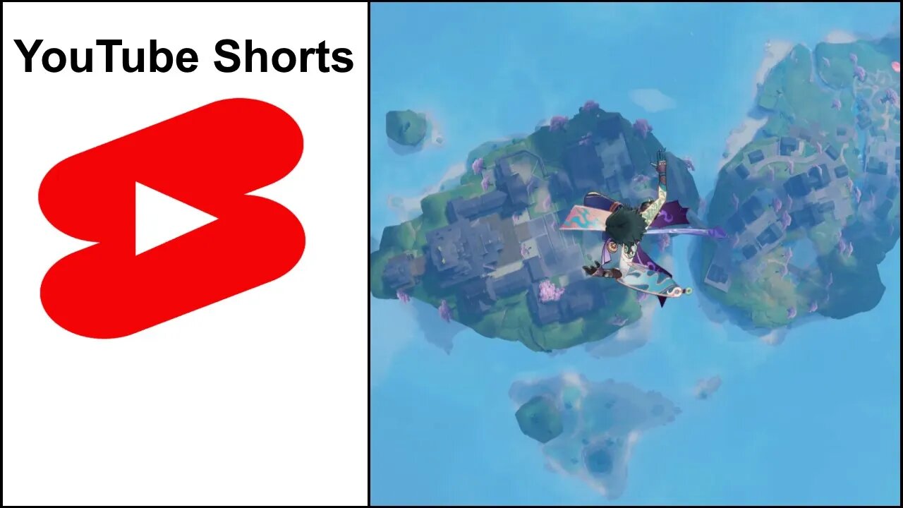 100,000 feet Above Inazuma ✈️(Genshin Impact)