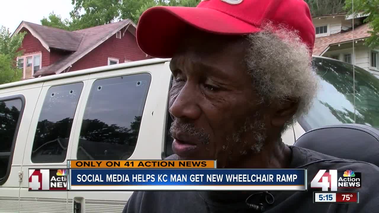 Power of social media assists Kansas City man in need