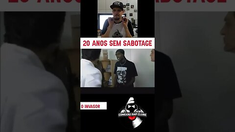 20 Anos sem sabotage 2 #shorts #sabotage #rapnacional