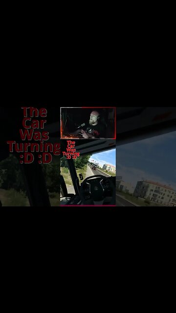 The Car Was Turning #eurotrucksimulator2 #ets2 #game #scandinavianwolf #streaming #shorts