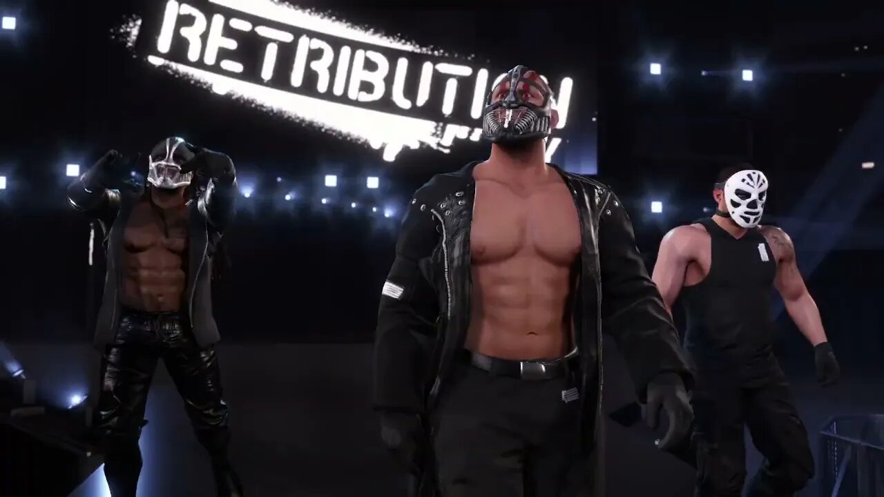 WWE2K22: Retribution 3 Members Full Entrance