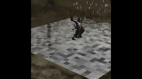 MJ's Thriller Rain animation experiment using blender.