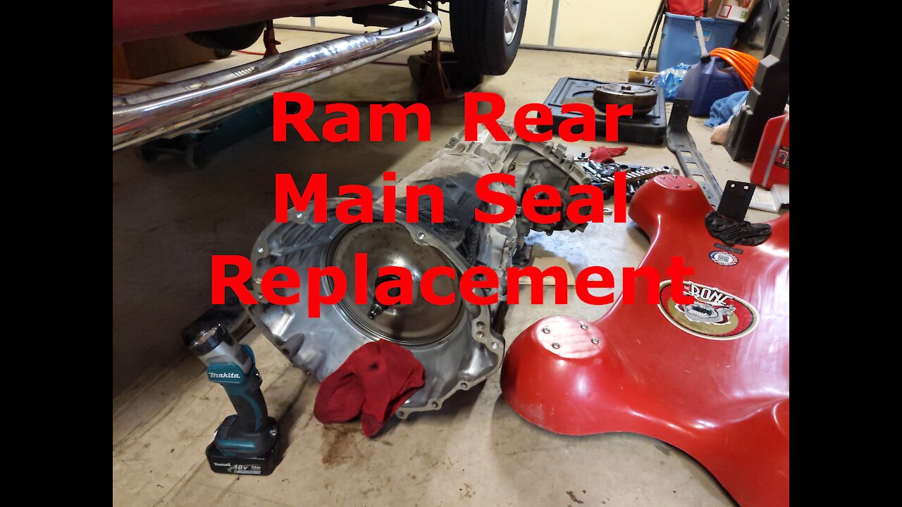 Dodge Ram Rear Main Seal Replacement