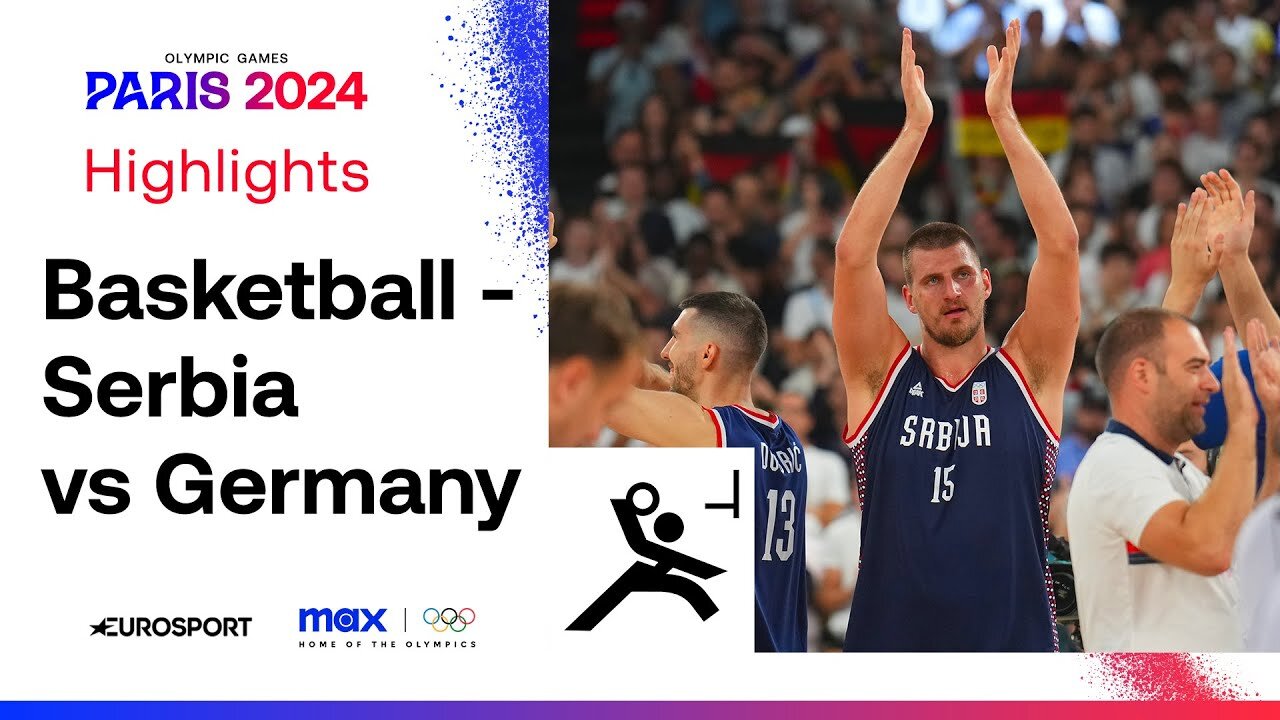 Nikola Jokic & Serbia Win Bronze Medal vs Germany Men's Basketball Highlights #Paris2024 #Olympics