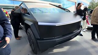 Tesla Cybertruck Up Close