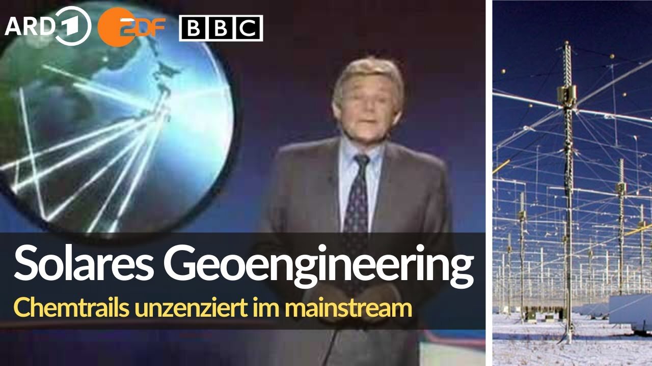 Haarp und Chemtrails bestätigt durch ARD ZDF BBC und 8TV