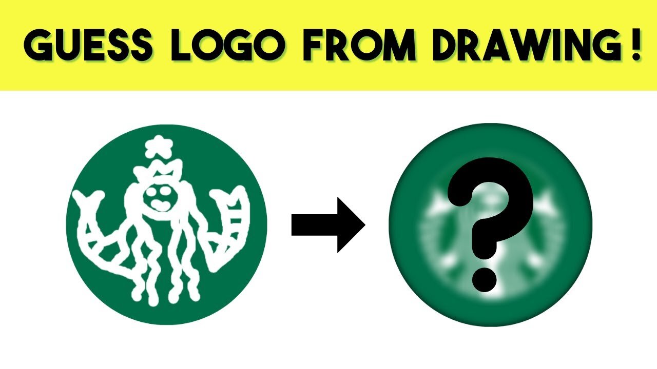 Can You Name The LOGO From The Drawings? | Logo Quiz