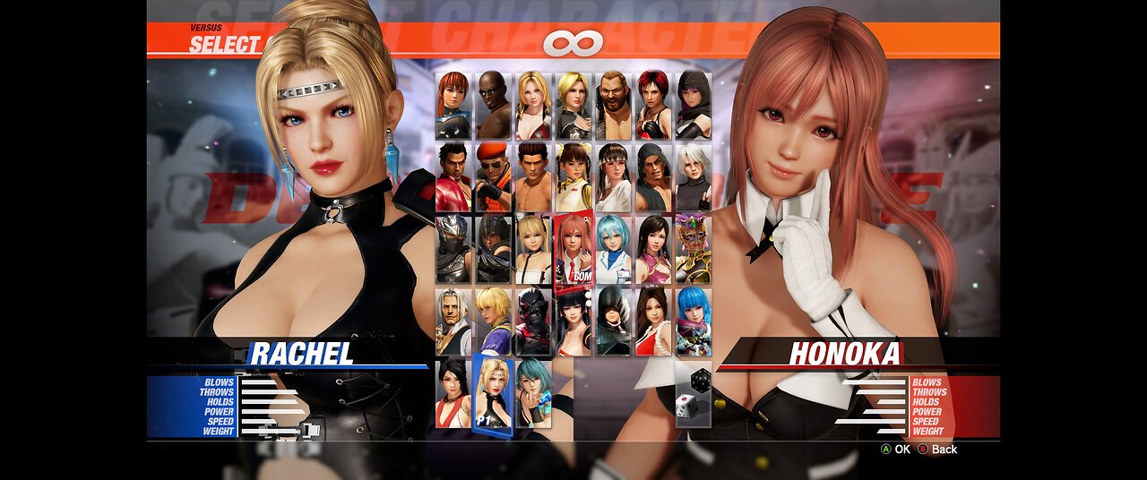 DOA6! beating up waifus