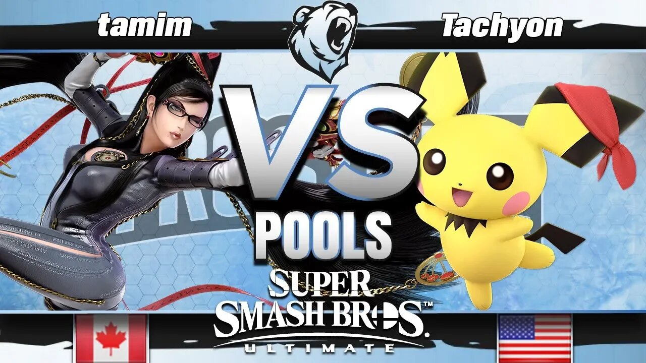 tamim (Bayonetta) vs. BxA | Tachyon (Pichu) - Ultimate Phase 2 Pools - Frostbite 2019