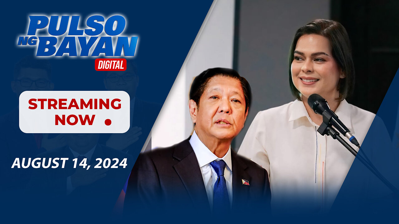 LIVE | Pulso ng Bayan kasama sina Atty. Harry Roque, Admar Vilando & Jade Calabroso | Agosto 14 2024