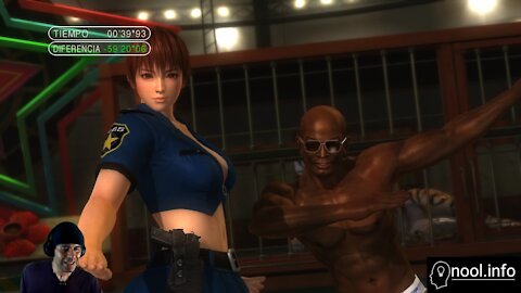 ¡Haciendo ejercicio y jugando Dead or Alive 5 en nool.info!