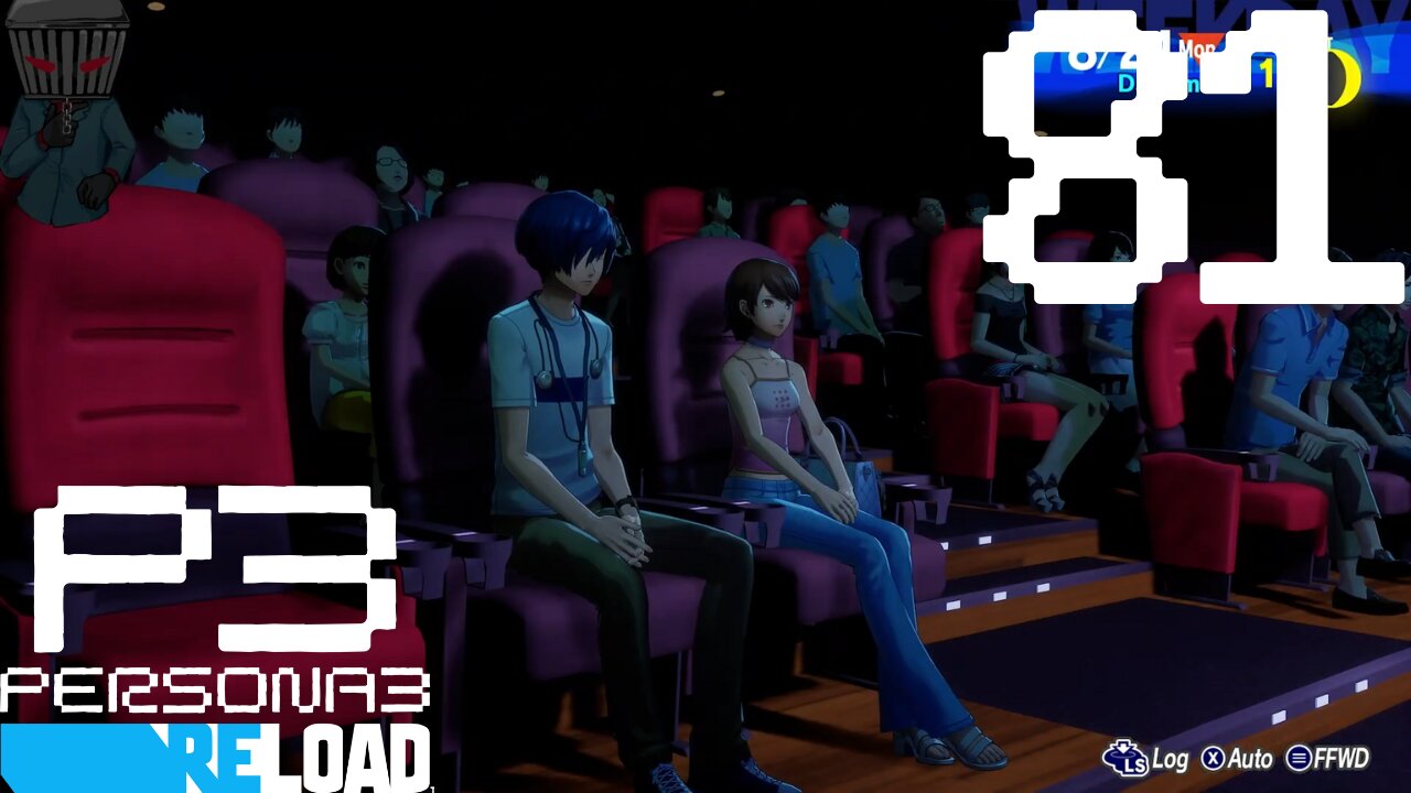 Persona 3 Reload Walkthrough P81 Watching Movies With S.E.E.S Members