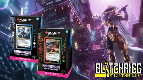 MTG Kamigawa: Neon Dynasty Commander Decks Opening