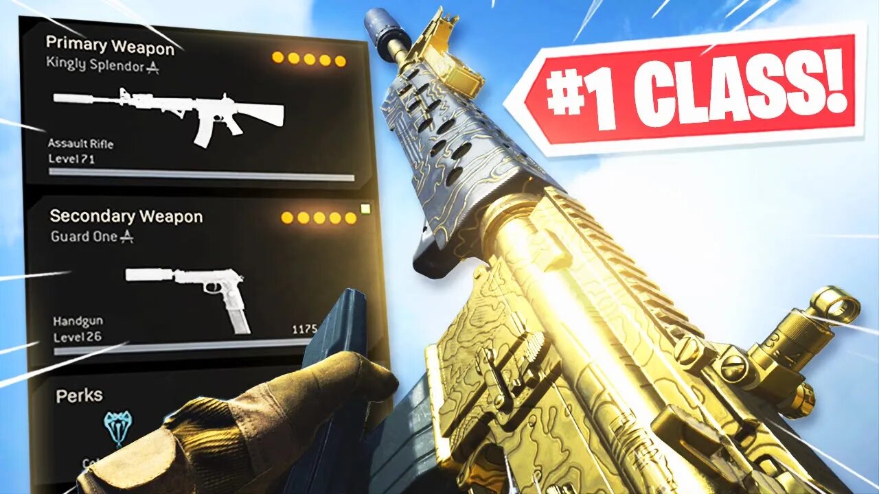 #1 M4A1 CLASS FOR WARZONE!! Best M4A1 Class Setup Modern Warfare Warzone (CoD Warzone)