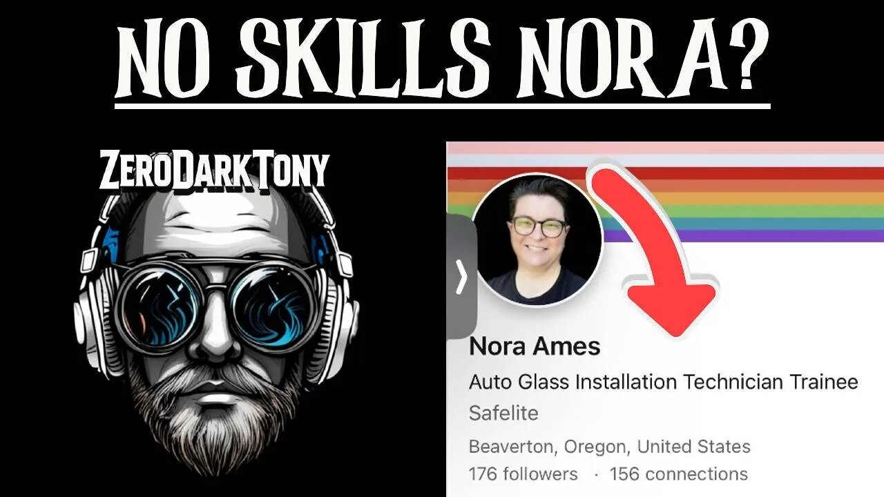 No Skills Nora ?