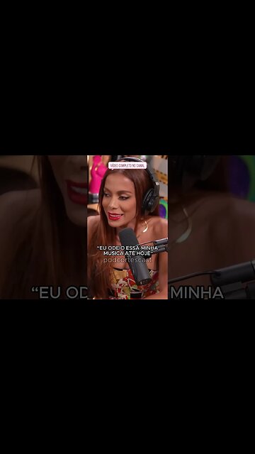“EU ODEIO ESSA MINHA MÚSICA ATÉ HOJE“ #shorts #anitta #furacão2000 #funk #anittando #anitta2023