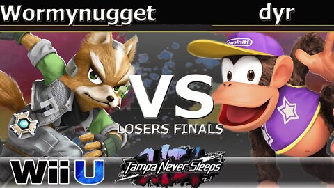 Wormynugget (Fox) vs. MVG|dyr (Diddy Kong) - Wii U Losers Finals - TNS7