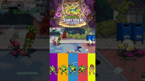 ✅TARTARUGAS NINJAS CORTES #21 - FASE 4