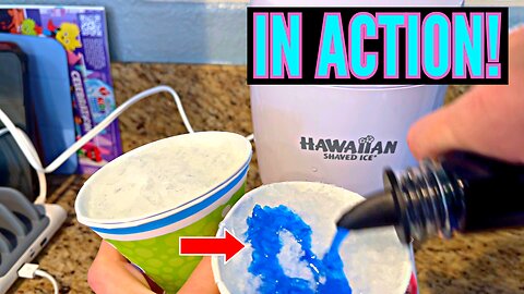 Hawaiian Shaved Ice Snow Cone Machine Kit (Complete Unboxing, Demo & Review) #CommissionsEarned