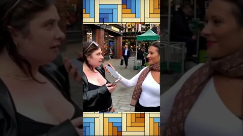 REACTION | TRADITIONAL WOMAN ARGUES WITH FEMINISTS