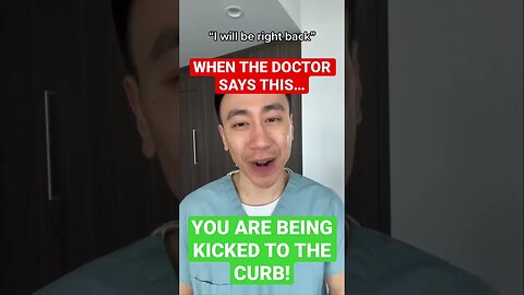 WHEN A DOCTOR SAYS THIS… #shorts #funny #er