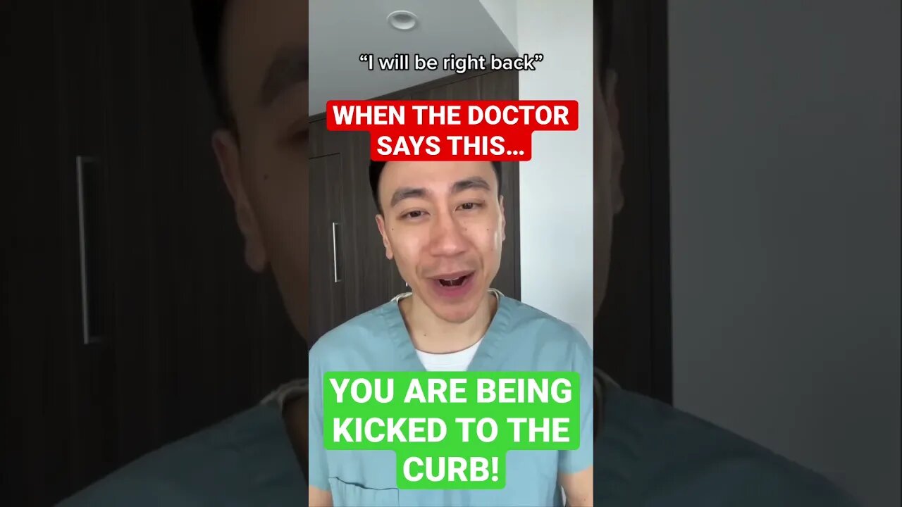 WHEN A DOCTOR SAYS THIS… #shorts #funny #er