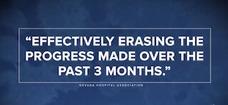 Nevada COVID-19 cases surge, progress lost in battle for containment
