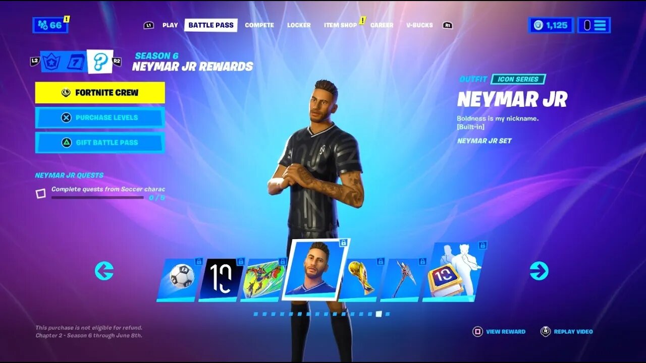 HOW TO GET NEYMAR JR SKIN IN FORTNITE! (Fortnite Neymar Jr Challenges)