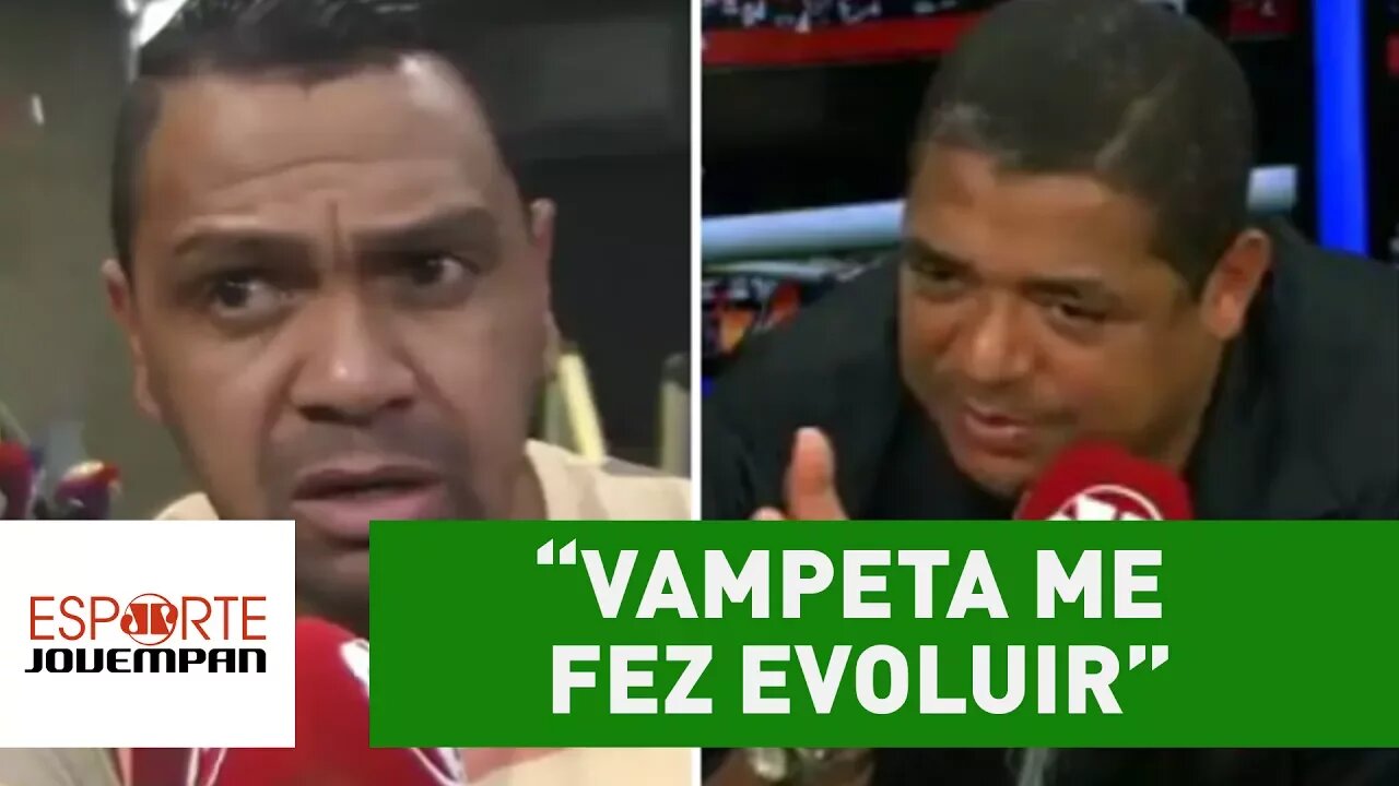 "Vampeta me fez evoluir muito", revela Leandro 'Gianecchini'