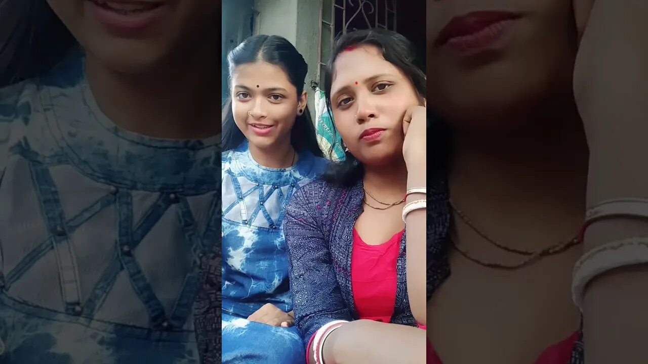 দুই বোনের পাগলামি😜😜🤗 #msvillagelifestyle #trending #comedy #shortsvideo