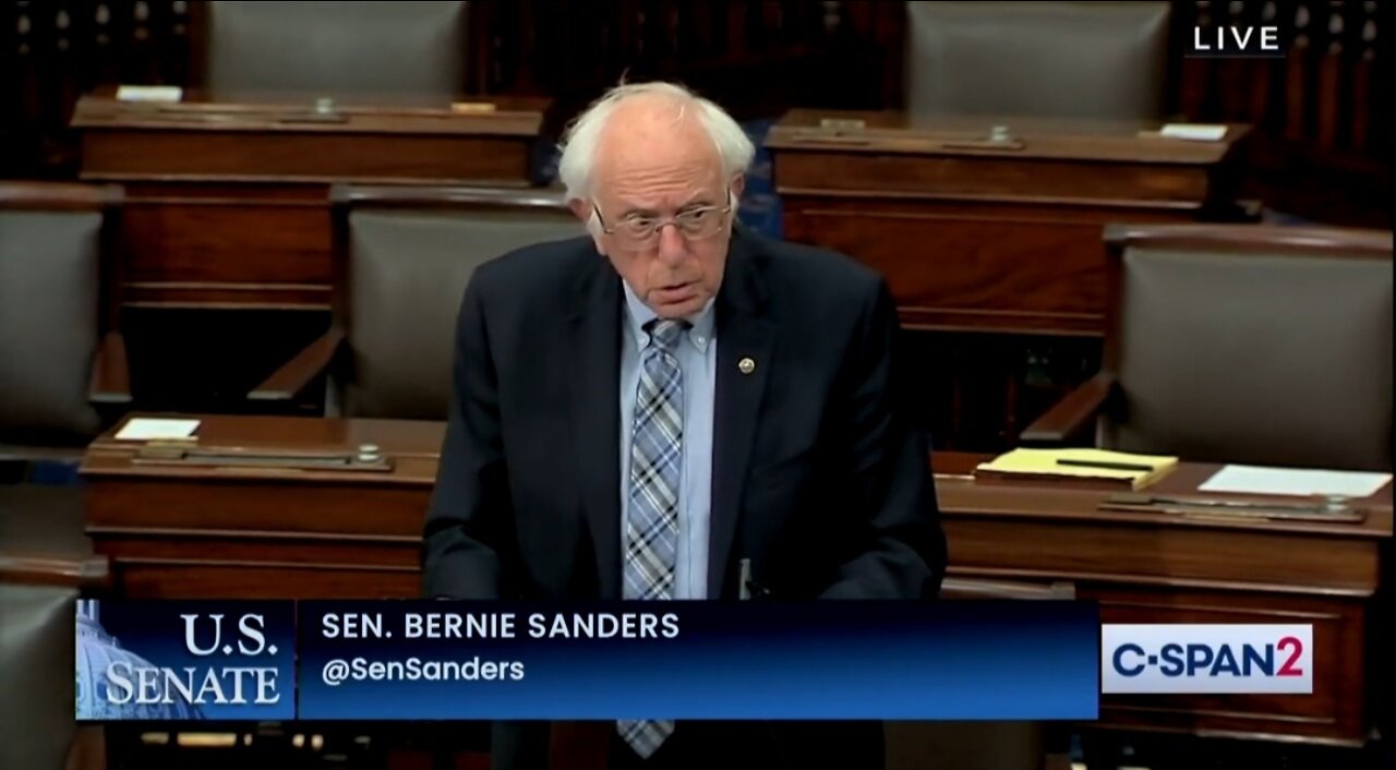 Bernie Sanders Admits Dems Inflation Reduction Act Is A Scam