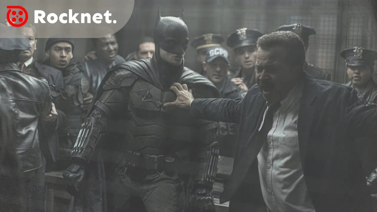 The Batman | Police Station Escape Scene | Rocknet.