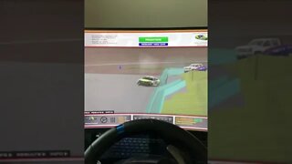 The NASCAR Next Gen Car hurts in Iracing too such a violent hit (Practice)