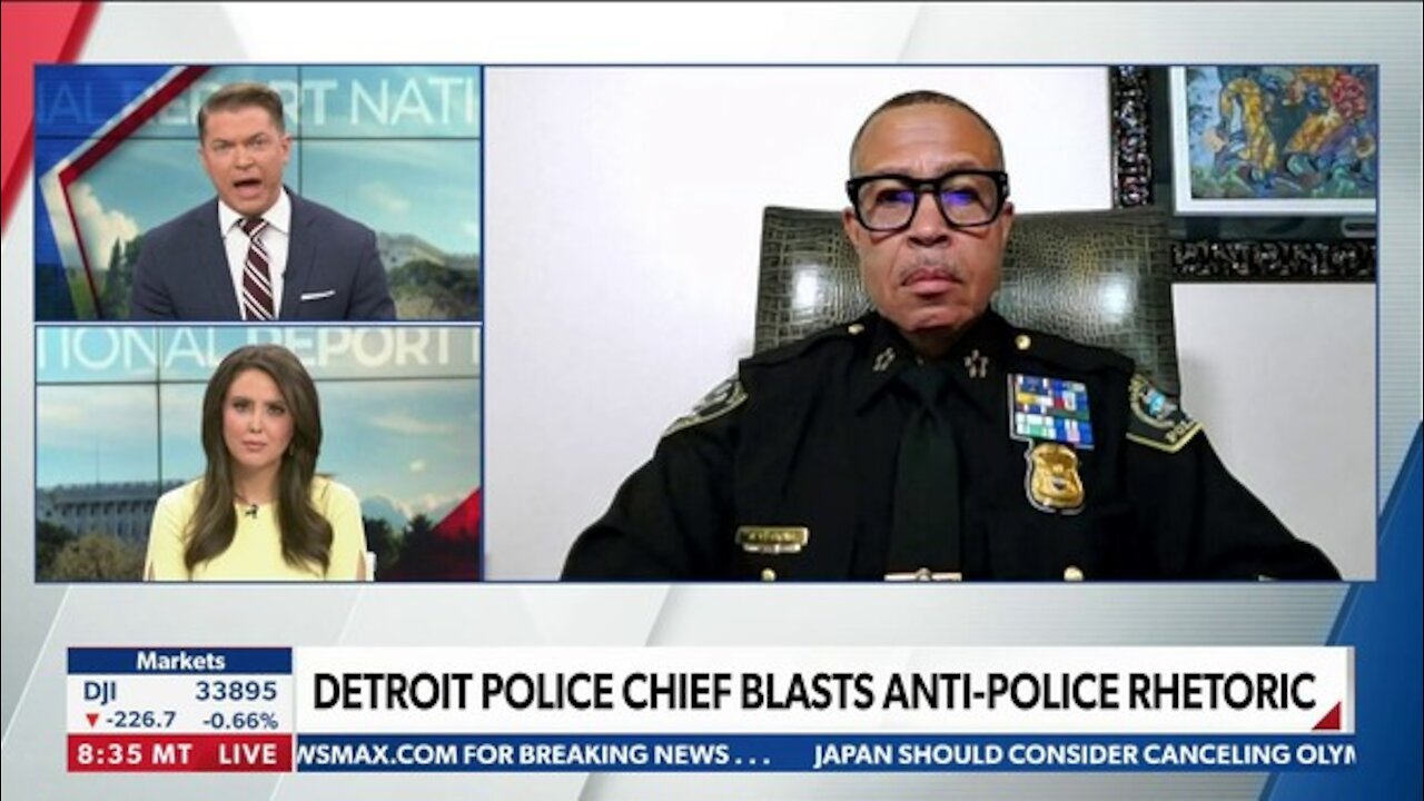 DETROIT POLICE CHIEF BLASTS ANTI-POLICE RHETORIC