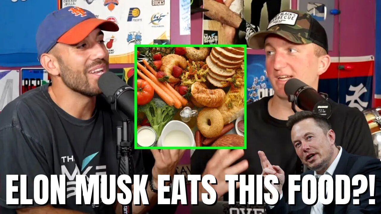 THIS IS ELON MUSK'S FAVORITE FOODS?! 😳👀