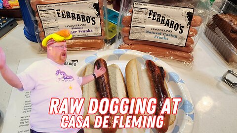 Raw Dogging at home Ferraro's Famous Franks