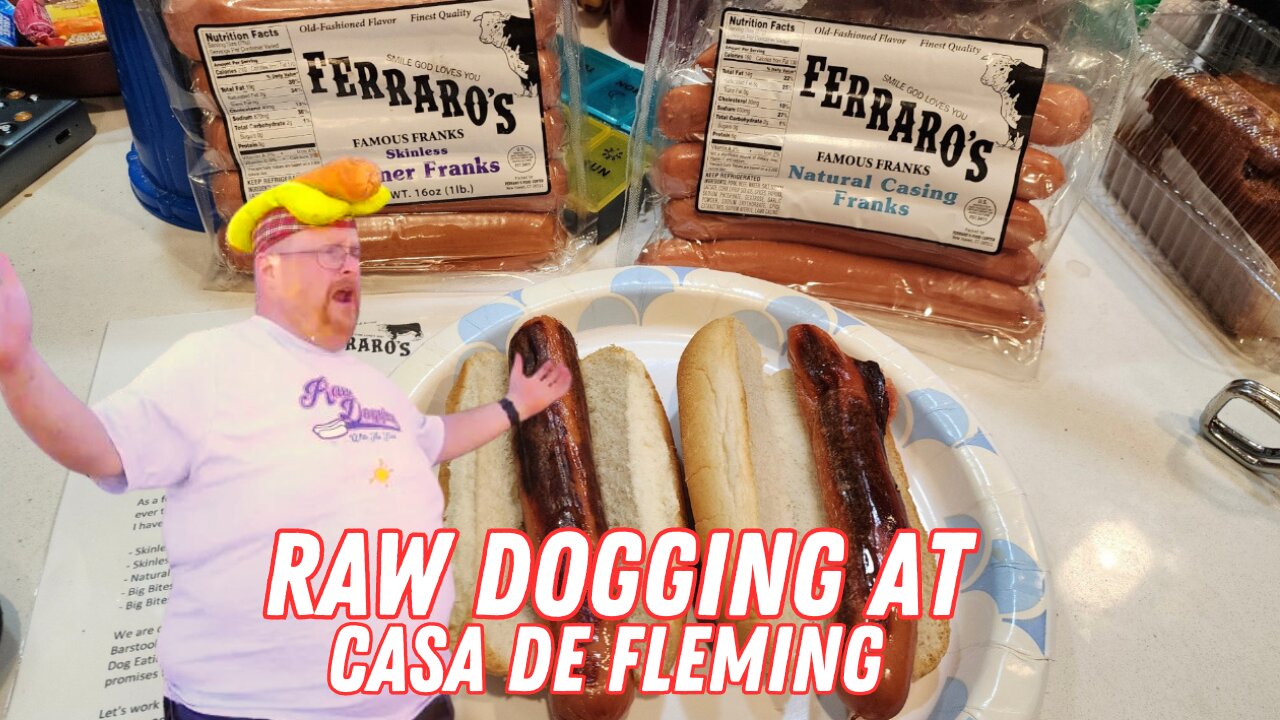 Raw Dogging at home Ferraro's Famous Franks