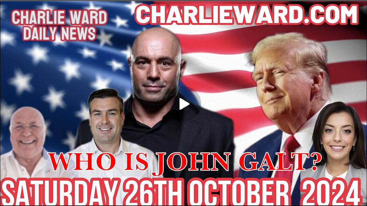 CHARLIE WARD DAILY NEWS- JOE ROGAN HOSTED PRESIDENT TRUMP. TY JGANON, SGANON, CLIF HIGH