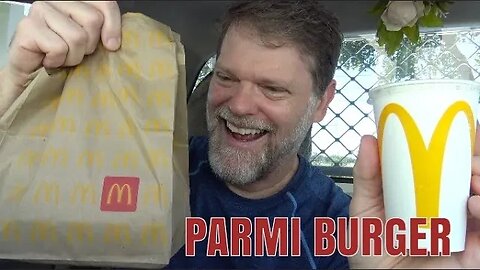 The NEW McDonalds PARMI BURGER Meal Deal