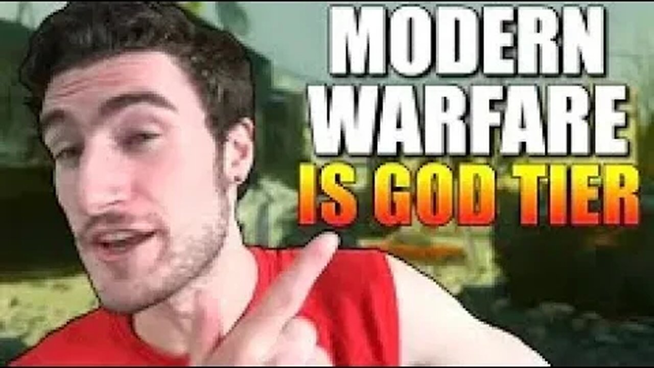 WTF is The Act Man Smokin! He Says Modern Warfare is GOD Tier??