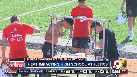 Heat impacts high school athletes