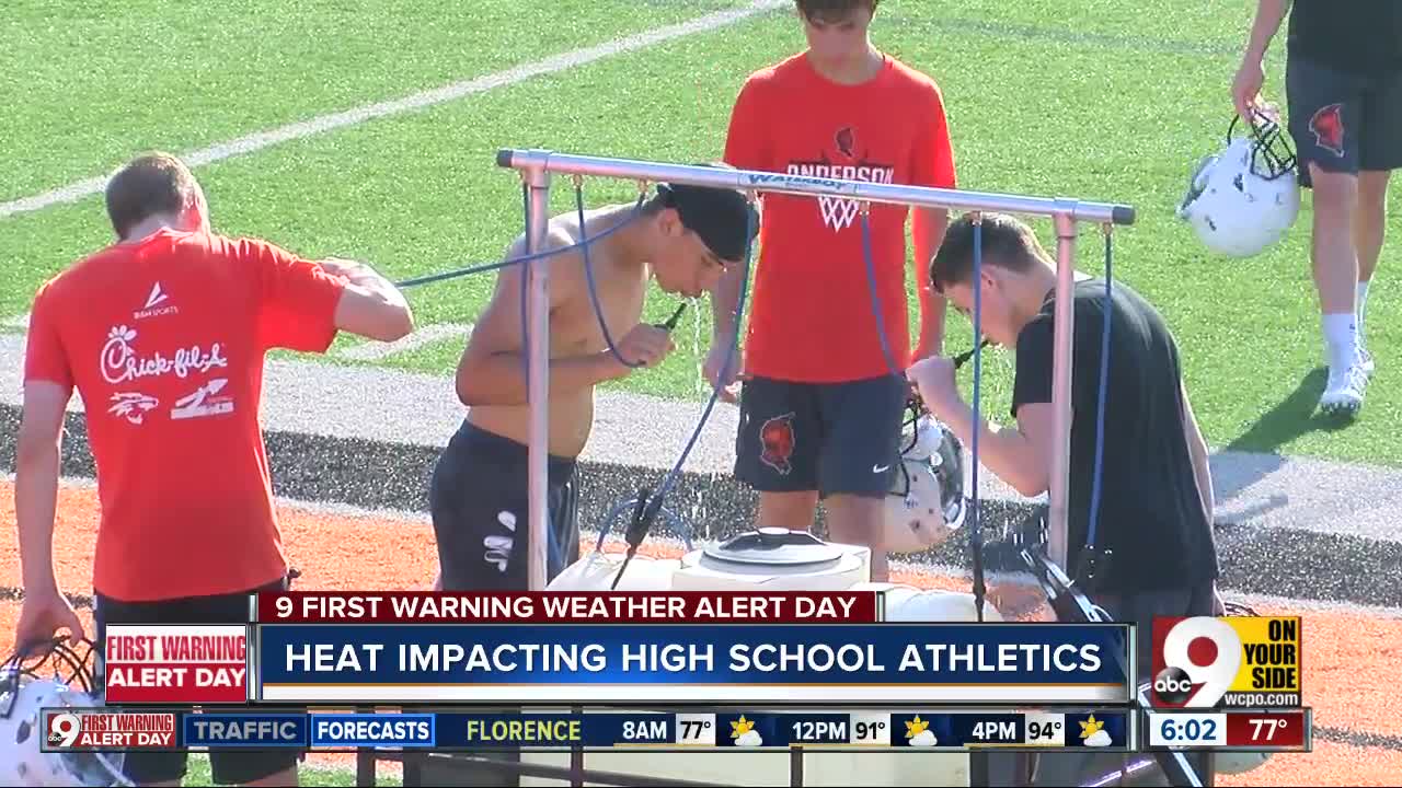 Heat impacts high school athletes
