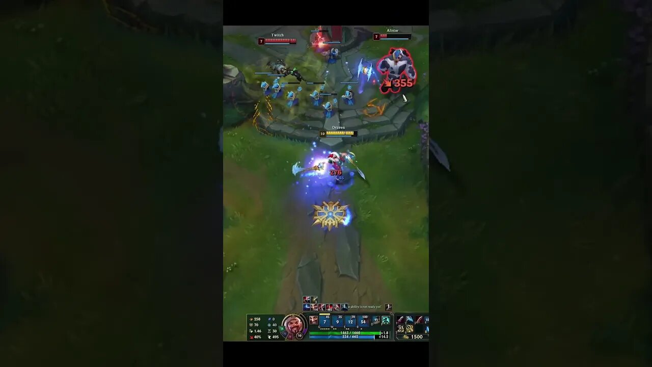 Spinning Axes and Taking Names: Draven's Epic Gameplay Highlights - League of Legends #shorts