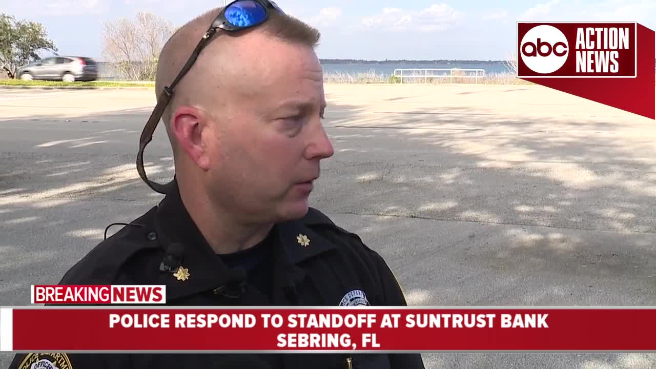 Sebring police give more information on standoff at SunTrust Bank