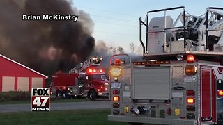 Mason Youth center and indoor skate park burns