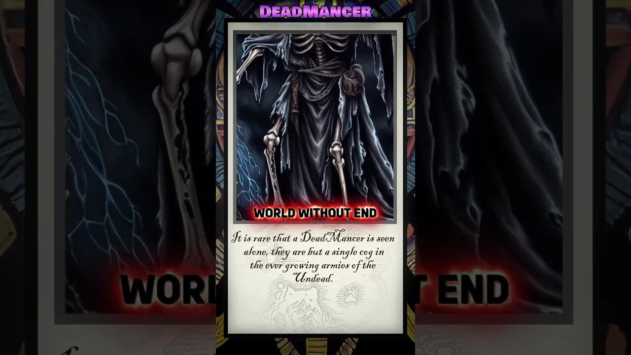 DeadMancer: Creature Bio - Original Dark Fantasy/Sci-Fi RPG World short Lore video